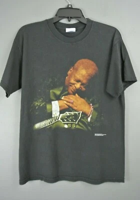 Vintage B.B. King Concert Memorabilia T-Shirt Black M Graphic 2002 Show #227 - Image 1 of 4