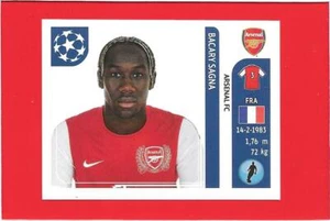 CHAMPIONS LEAGUE Panini 2011-12 Figurina-Sticker n. 350 ARSENAL - BACARY SAGNA - Picture 1 of 1