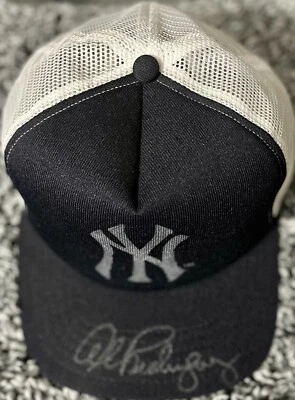 ALEX RODRIGUEZ SIGNED NEW YORK YANKEES VINTAGE NEW ERA HAT - Image 1 of 3
