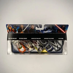 Star Wars Hot Wheels 2015 Light Side Vs Dark Side paquete de 5 diecast nuevo en caja original - Imagen 1 de 5
