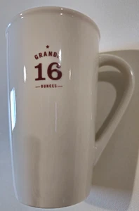 Taza grande Starbucks café 16 onzas 16 oz 2010 café con leche grande cerámica - Imagen 1 de 6