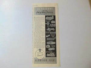 1938 ALUFARBE 10 Gründe für den landwirtschaftlichen Gebrauch Vintage Kunstdruck Anzeige - Bild 1 von 1