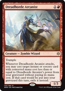 MTG - DREADHORDE ARCANIST - War of the Spark (R) - Foto 1 di 1
