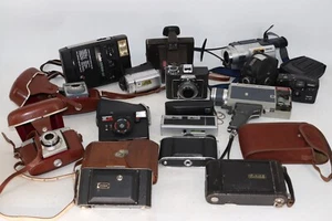 F x16 Vintage Film Cameras Not Tested inc Ful Vue, Panasonic, Folding etc - Picture 1 of 19