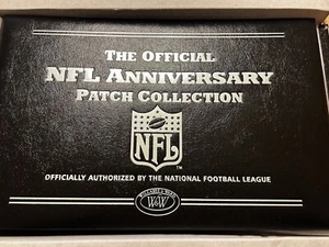 Willabee Ward NFL Anniversary Patch Collection Binder W/ Sleeves ONLY No Patches - Picture 1 of 2