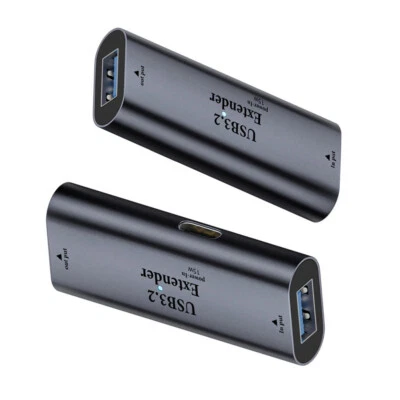 NFHK USB 3.0 Active Repeater Type-C Female Host to Type-A Female Device Extender - Image 1 of 4