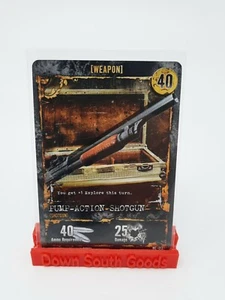 Resident Evil Deck Building Game 2010 Card Weapon Pump Action Shotgun - Picture 1 of 1