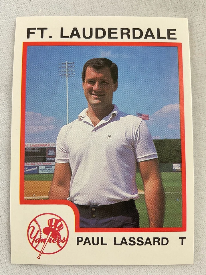 1987 Fort Lauderdale Yankees-Minor League Baseball ProCard#693-Paul Lassard - Image 1 of 1
