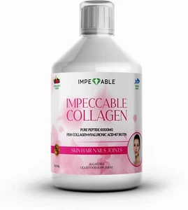 MARINE COLLAGEN LIQUID 10000mg Hyaluronic Acid Vitamin C D & B Biotin Sugar Free - Picture 1 of 14