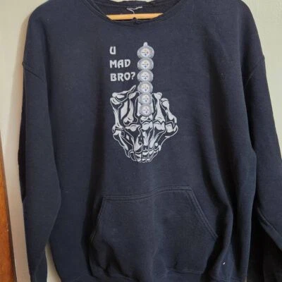 Moletom Pittsburgh Steelers preto desgastado estampa gráfica pulôver masculino GG - Imagem 1 de 4