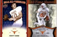 2011 Upper Deck University of Texas - YOU PICK THE CARD