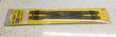 Peco SL-E383F N Gauge Streamline Code 55 Scissors Crossing Electrofrog Mint Box - Image 1 of 4