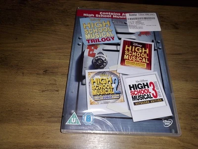 High School Musical Tripack dvd   trilogy   new sealed uk dvd - Image 1 of 2
