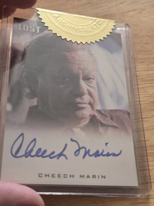 2010 Rittenhouse Lost Archives Cheech Marin Autograph card (6 case incentive) - Picture 1 of 2