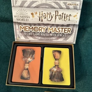 Harry Potter ~Memory Master ~Card Game By Aquarius ~Ages 6+ - Picture 1 of 7