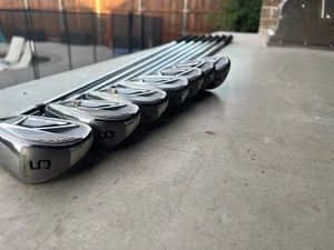 Tommy Armour Atomic Iron Set Regular Flex, Titanium Face, Tungsten Weight 5-AW. - Picture 1 of 6