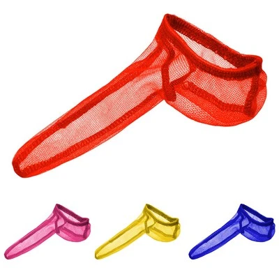 Stylischer Herren Etui Tanga C String Unterwäsche Höschen mit Netzstoff - Bild 1 von 4