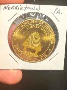 1962 Norristown PA So Called Dollar Commemorative Medal - Bild 1 von 2
