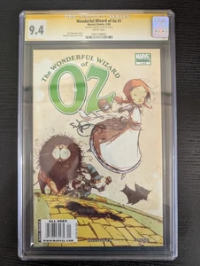 Wonderful Wizard of oz 1 Newsstand CGC 9.4 Signed Skottie Young Ss Autographed - Picture 1 of 3