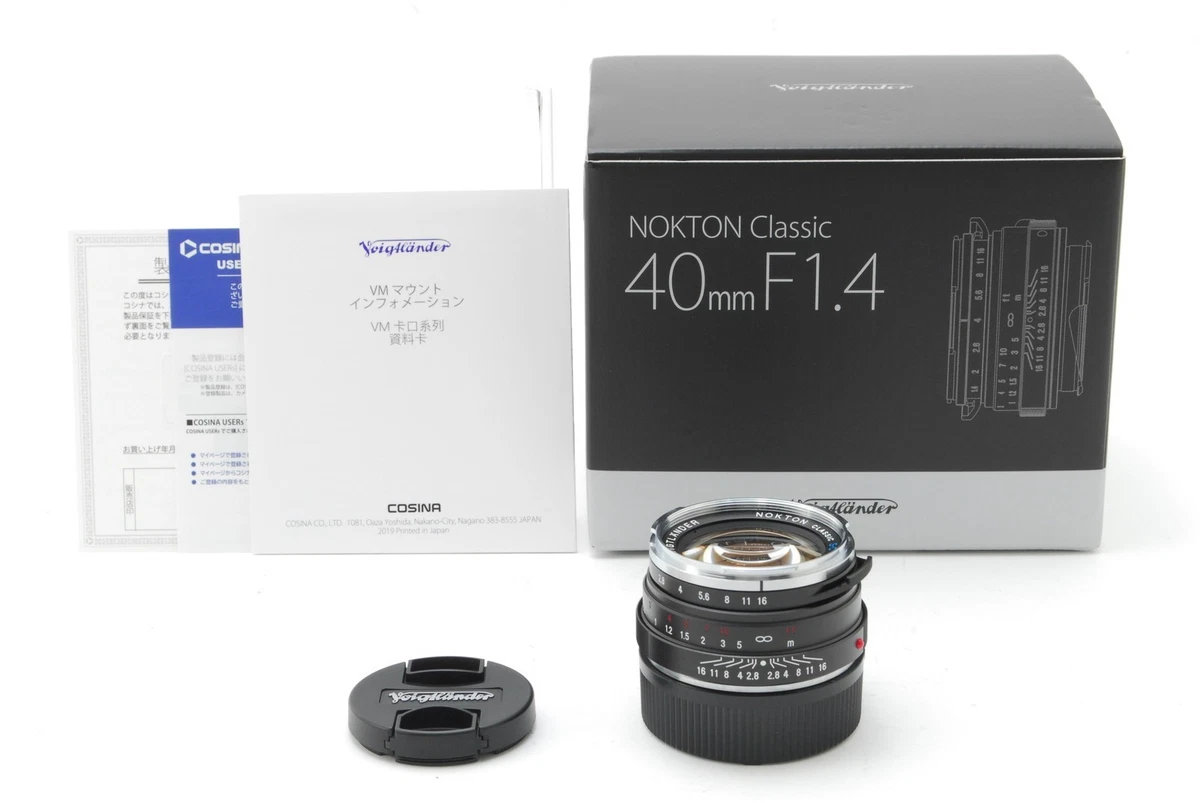 Voigtländer f/1.4 Lenses 40mm Focal for sale - eBay