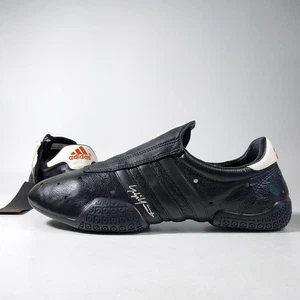 Yohji Yamamoto X Adidas. Mod. Y-3 Regu. Vintage Genuine leather Sneakers Black - Picture 1 of 16