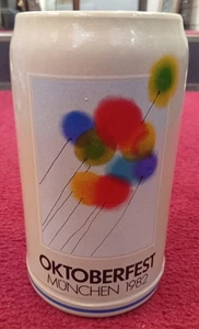 Bierkrug, Oktoberfest 1982, offizieller Original-Steingut, 1 Liter, Rastal, Rar - Picture 1 of 3