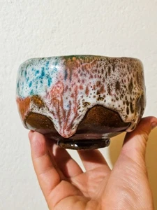 Emotional Ohi - Ware Chawan de Iwamura Yoshio (1925-1987) - Imagen 1 de 18