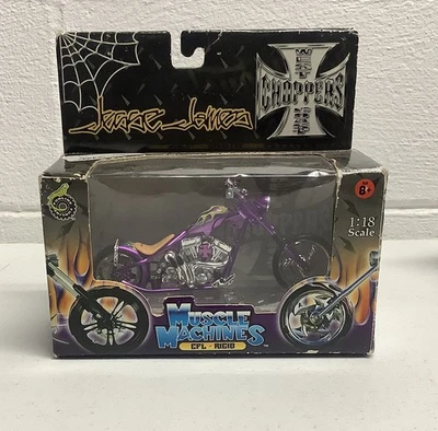 West Coast Choppers Jesse James Muscle Machines CFL RIGID 1/18 - Image 1 of 4