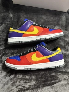 Nike Dunk Low By You “Viotech” Purple Sneakers, Size 14 - Picture 1 of 6
