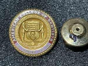 Dieges & Clust American College of Dentists 14K Gold Anstecknadel Tie Tack 3gr - Bild 1 von 7