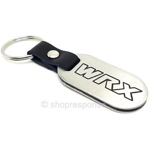 OEM Subaru WRX Stainless Steel Metal Keychain Key Holder Key Ring SOA342L161