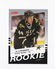 2008-09 Upper Deck Victory #230 B.J. Crombeen RC Dallas Stars