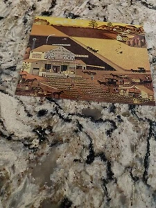 Charles Wysocki PLUNKERTON’S COUNTRY PRODUCE  Print Metal Vtg Sign 1977 8x6 1/2” - Picture 1 of 2