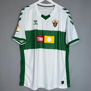 CAMISETA DE FUTBOL LOCAL HUMMEL ELCHE CF 2020/2021 ADULTO TALLA XL ESPAÑA - Imagen 1 de 5