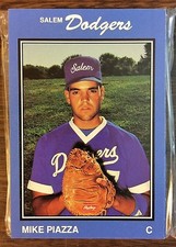 1989 Salem Dodgers MIKE PIAZZA (RC) HOF  Minor League UNOPENED Set A1017627