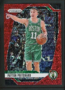 2024-25 PAYTON PRITCHARD 095/100 PANINI PRIZM DISCO RED - Imagen 1 de 2