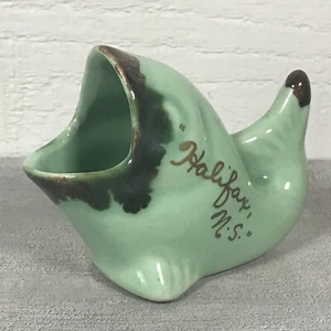 Vintage McMaster Fish Ashtray Holder Canada Halifax Souvenir Mancave Fishing - Picture 1 of 7