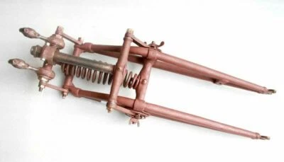 HORQUILLA DE VIGA DELANTERA SPRINGER 1937 IMPRIMADA PARA TRIUMPH TIGER 5T SPEEDTWIN T100 Foto 1 de 4