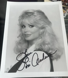 LONI ANDERSON Signed 8X10 Stunning Early Signature and Photo COA - Picture 1 of 1