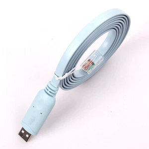 USB Cisco Console Cable FTDI to RJ45 Cable for Routers/Switches/Serves 1.8m - Photo 1/4
