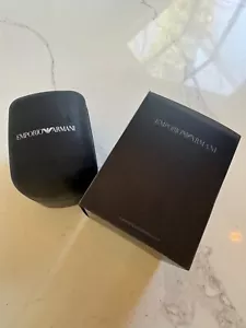 TWO EMPORIO ARMANI STAINLESS STEEL SILVER TONE WATCH IN BOX AR-1302 and AR-5481 - Picture 1 of 18