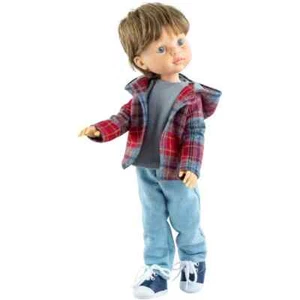 Paola Reina 04866 Amigas Articulated MIGUEL Doll 32 cm./12.5 in. w Vanilla Scent - Picture 1 of 3