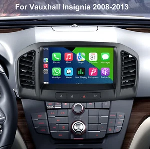 For Vauxhall Insignia 2008-2013 Carplay Android 14 Car Stereo GPS SWC WiFi Radio - Picture 1 of 13