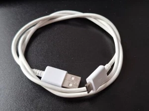 Cable USB A mâle vers mini USB blanc 0.78 m - Afbeelding 1 van 1