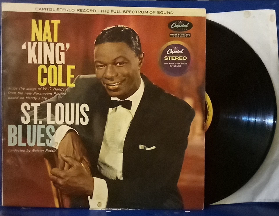 Nat King Cole "ST. Louis Blues"  LP V993 Vintage Foto 1 de 1