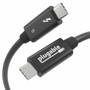 Steckbares TBT5-240W1M 1m/3,2ft Thunderbolt 5 240W Kabel 80Gbps Datenübertragung - Bild 1 von 2