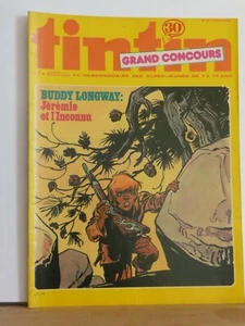 JOURNAL DE TINTIN 45 2 novembre 1976 Derib  Buddy Longway... EDITION BELGE - Picture 1 of 2