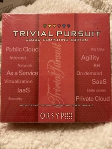 Trivial Pursuit ORSYP ••CLOUD COMPUTING EDITION•• BRAND NEW Hard To Find - Picture 1 of 9