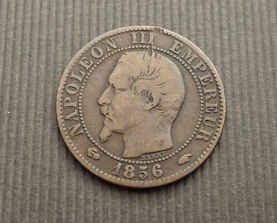 Francia 1856-A 5 céntimos Napoleón III. F CA441 Foto 1 de 2