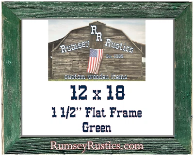 12"x18" white beach washed rustic barn picture frame barnwood wood 12 x 18 - Image 1 of 4